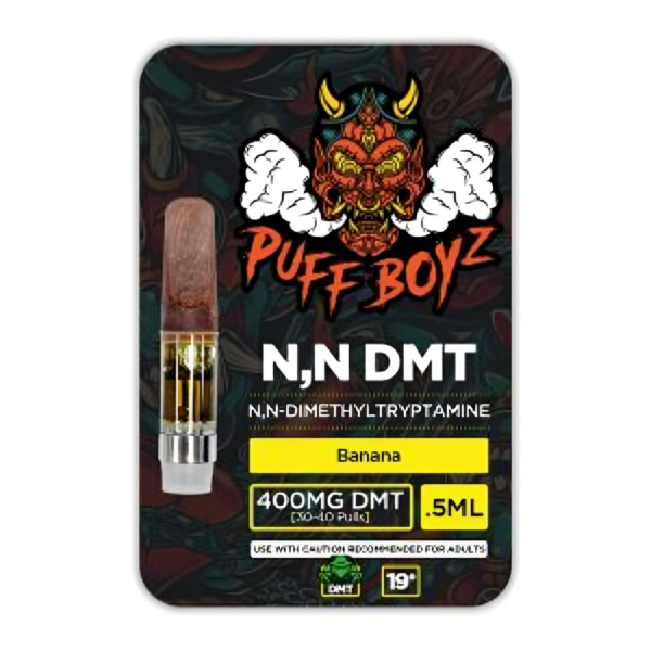 Order Puff Boyz - NN DMT .5ML (400MG) Cartridge – Banana Online in the USA