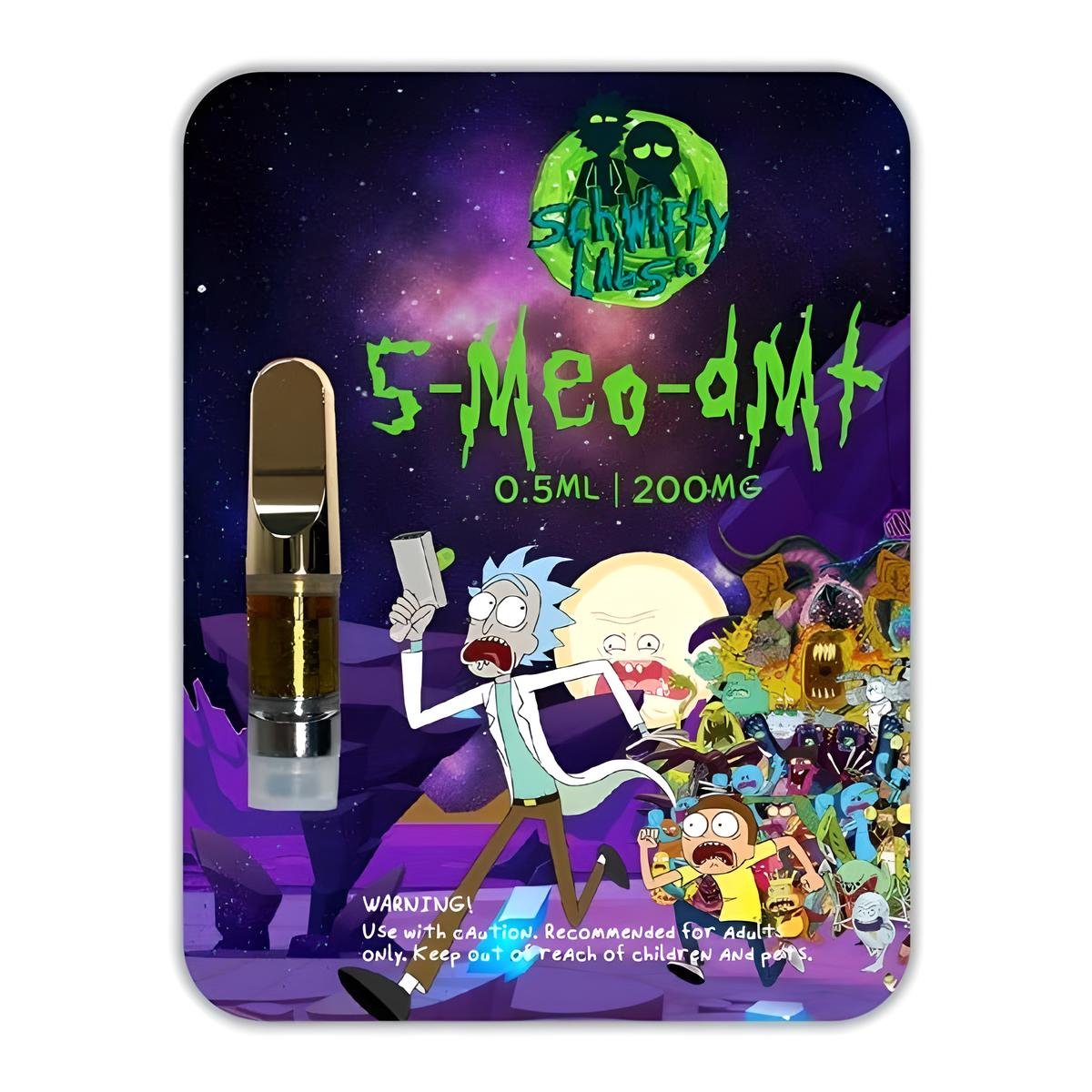 Schwifty Labs 0.5mL (200MG) 5-Meo DMT Cartridge for Sale Online in the USA