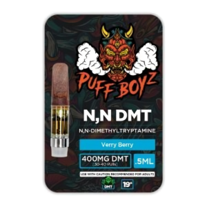 Puff Boyz NN DMT .5ML (400MG) Cartridge Verry Berry - DMT Shop Online Toronto
