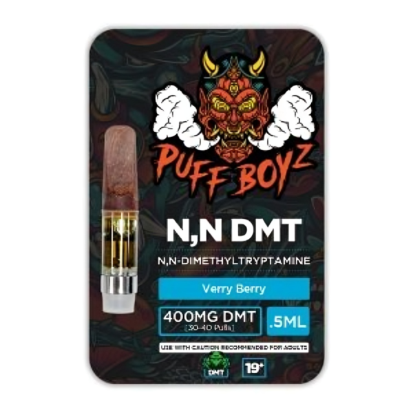 Puff Boyz NN DMT .5ML (400MG) Cartridge Verry Berry - DMT Shop Online Toronto