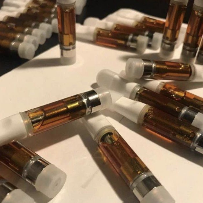 A collection of premium vape cartridges in bulk packaging, representing the best deals on bulk DMT vape cartridges for sale in Toronto.
