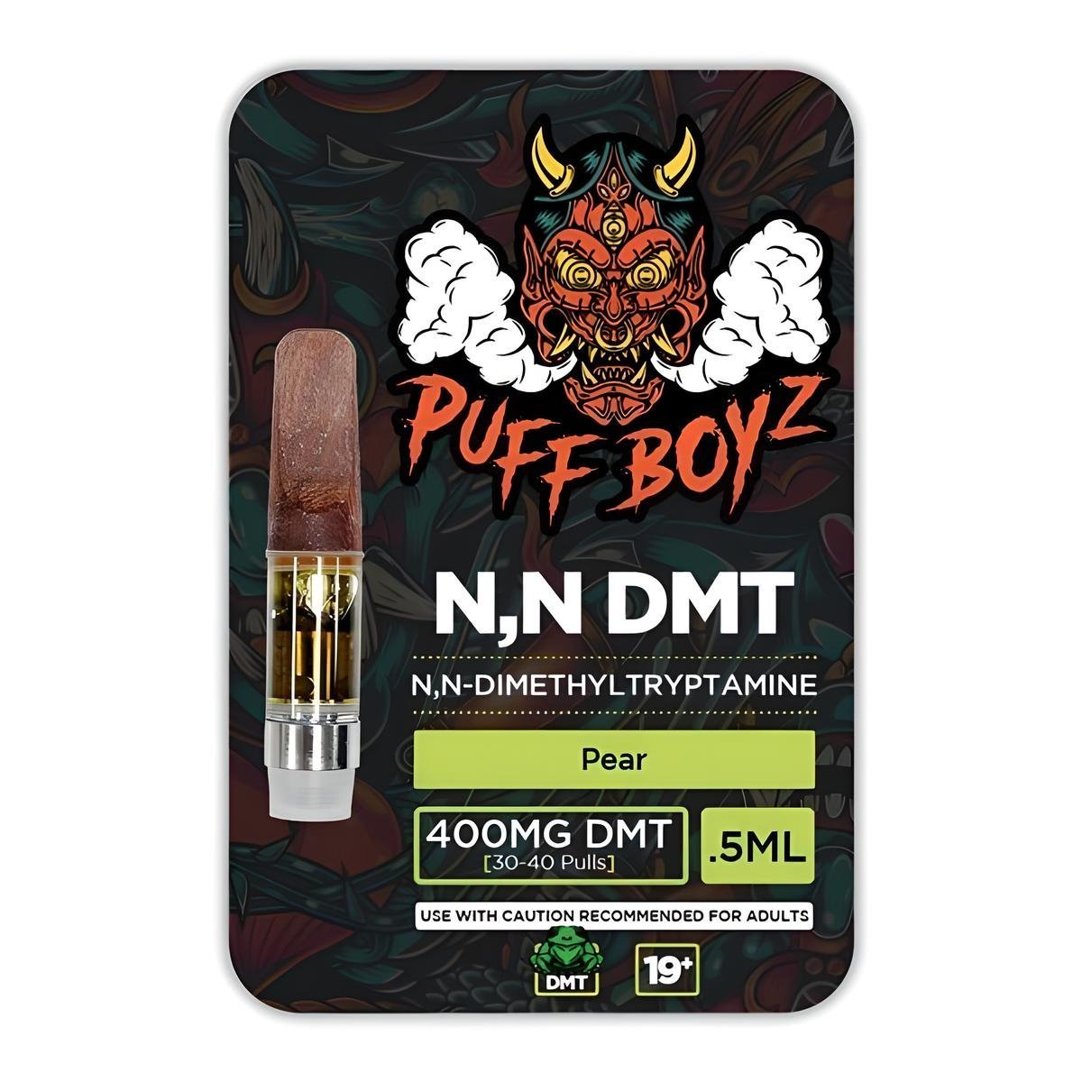 5c11f0ed-1792-4535-91e9-2e2d2e96be2c-fotor-20250106181246.jpg Puff Boyz NN DMT .5ML (400MG) Cartridge Pear - Where to Buy Online in Toronto