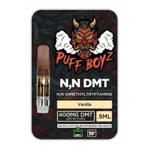 Puff Boyz NN DMT .5ML (400MG) Cartridge Vanilla - DMT Vape Pen Toronto