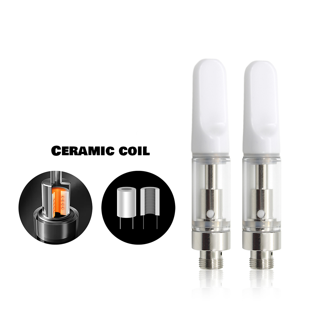 Ceramic coil DMT cartridges Toronto - Premium vape hardware showing ceramic heating elements for pure vapor, consistent dosing and superior flavor preservation