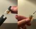 A precise digital scale next to a vape cartridge, illustrating the best microdosing DMT vape juice ratios for Toronto beginners.